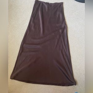 Reformation Pratt silk skirt size 0